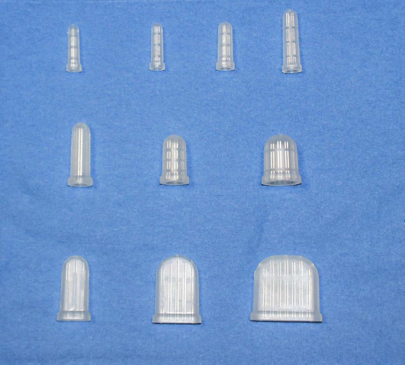 Transparent, Vented, Stick-Free Sterigard Tip Protectors